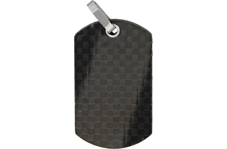 Bastion Pure Carbon Fiber Dog Tag